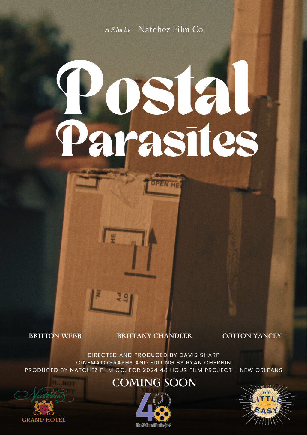 Filmposter for Postal Parasites